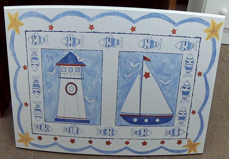 SAILBOAT WALL ART