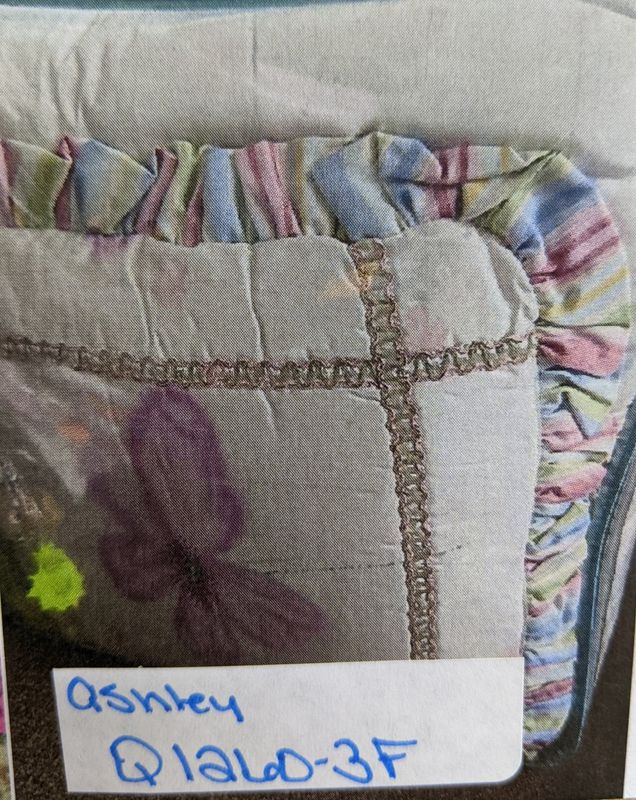 FULL MEADOW BLOSSOM COMFORTER SET