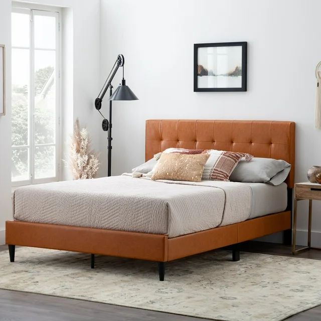 Jensen Queen Upholstered Platform Bed