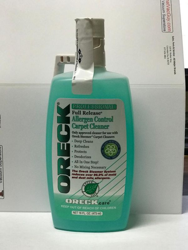 Shampoo Cartridge Cleaner, Allergen Control