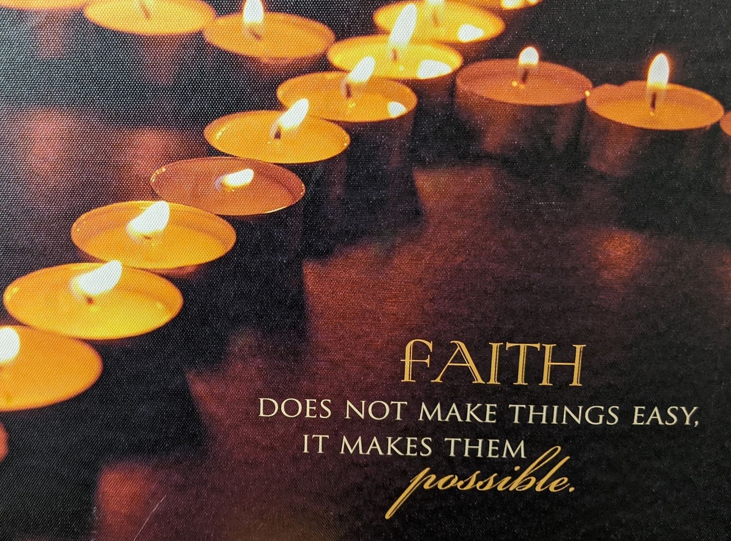 FAITH LED CANVAS