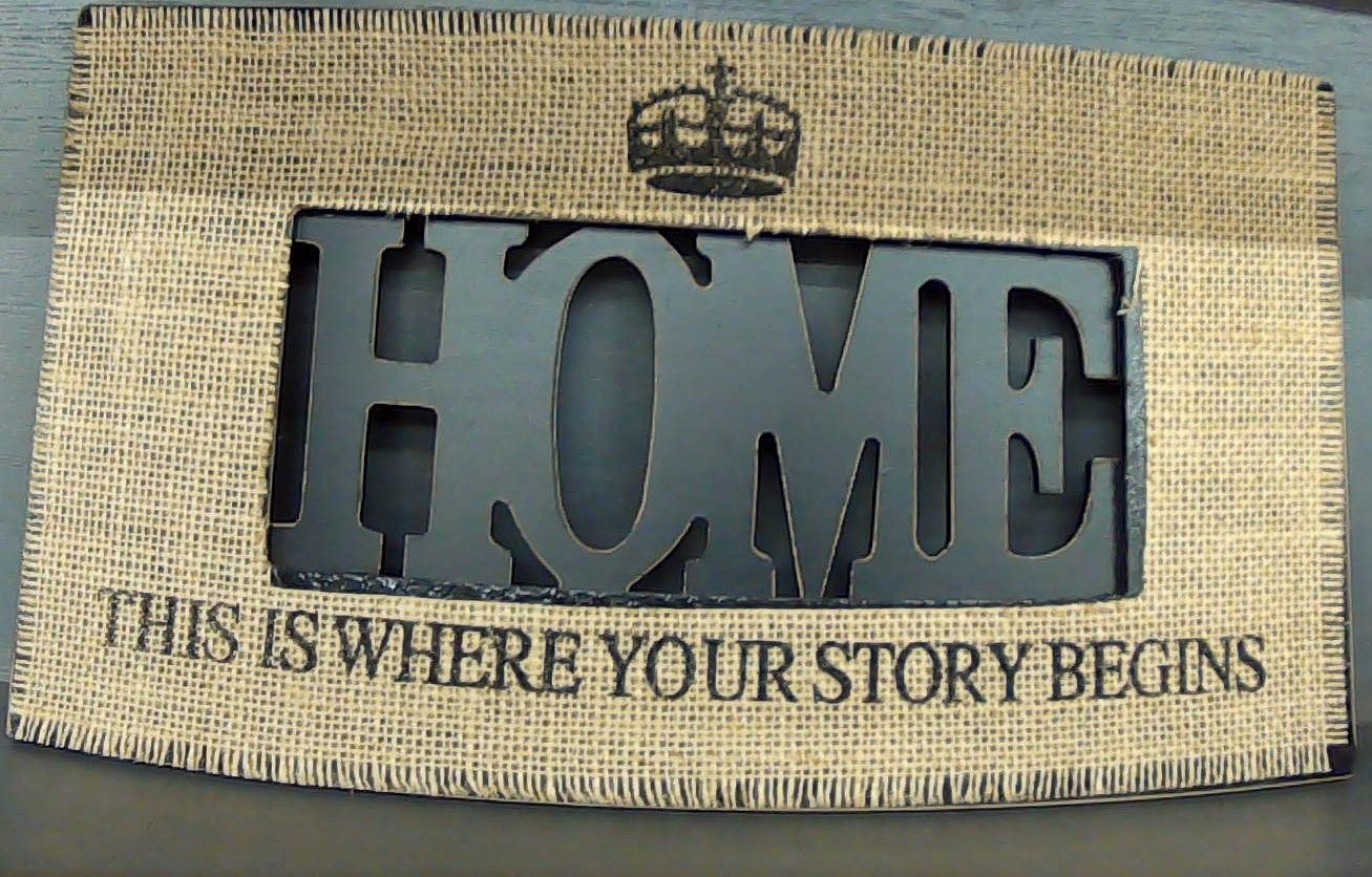 HOME PLAQUE