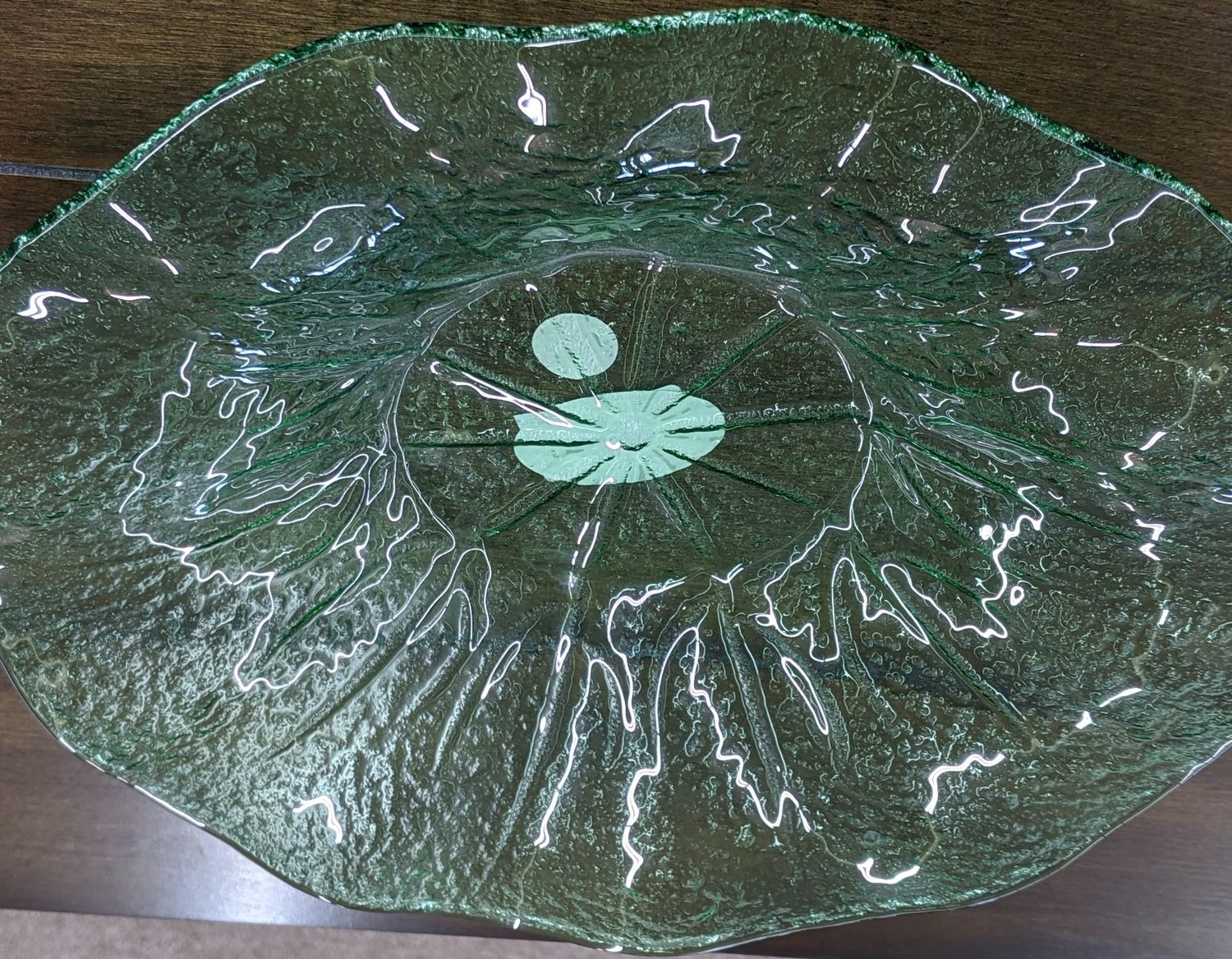GREEN CANDY DISH