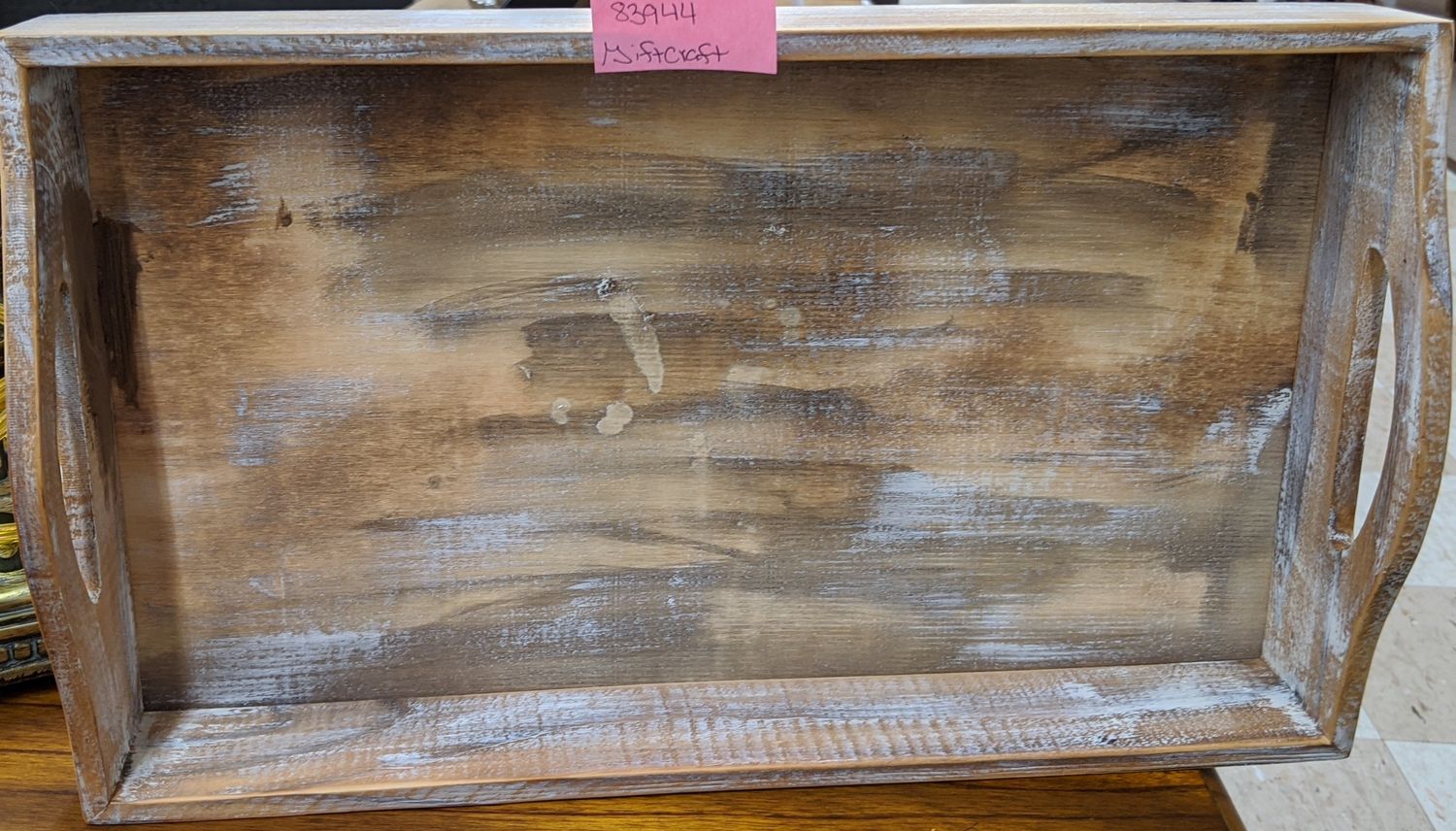 WOOD TRAY