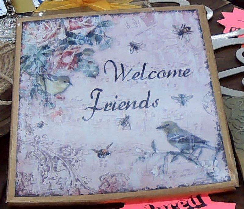WELCOME FRIENDS