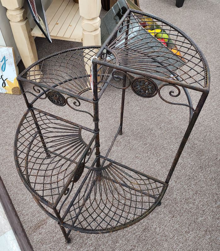 4 TIER METAL PLANT STAND