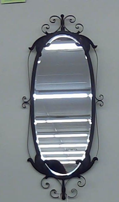OVAL WALL MIRROR