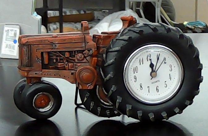 TRACTOR CLOCK