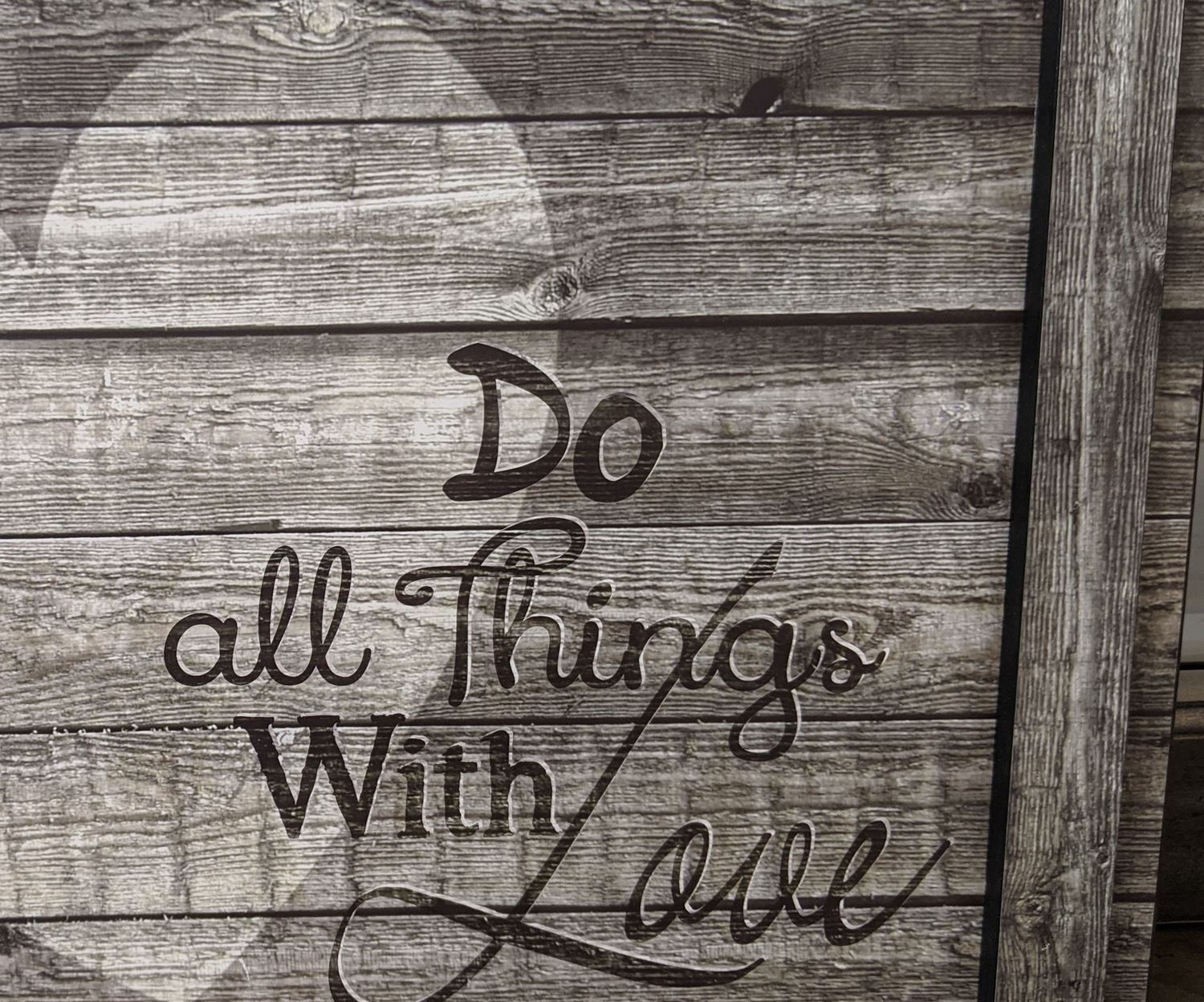 DO ALL THINGS WITH LOVE