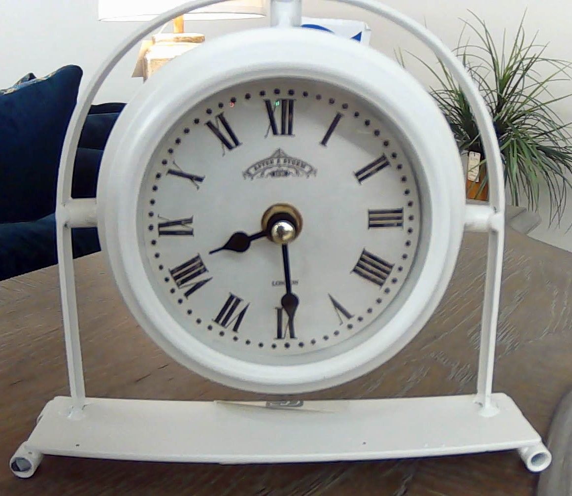 WHITE CLOCK