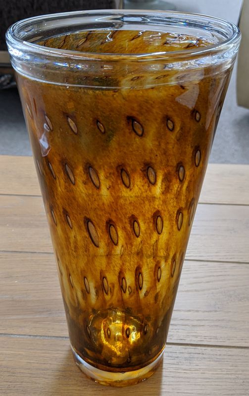 BROWN VASE