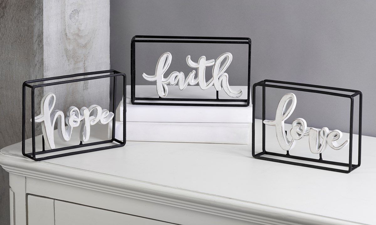 HOPE, FAITH, LOVE