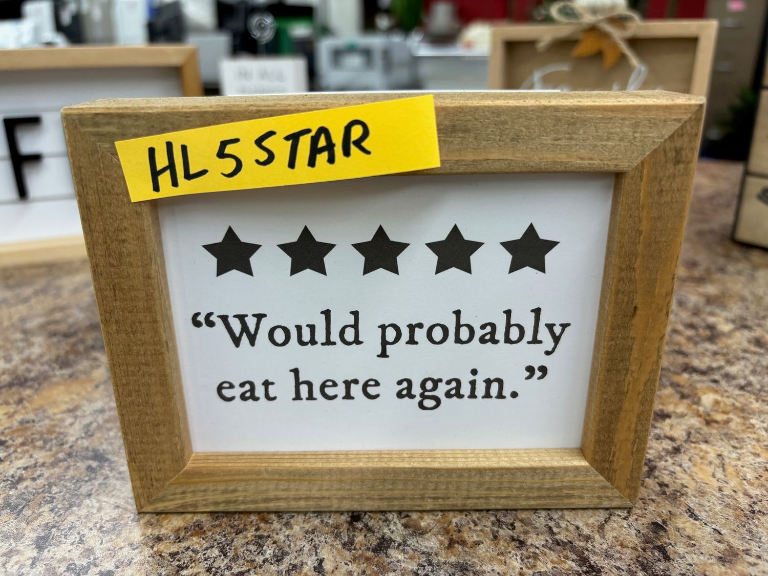 5 STAR FRAME