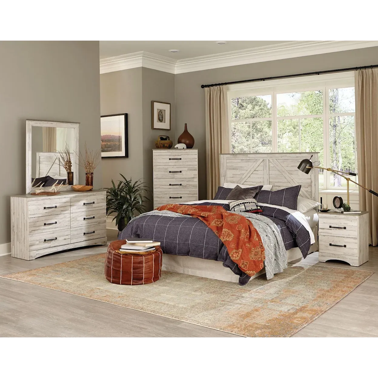 ASPEN DRESSER & MIRROR