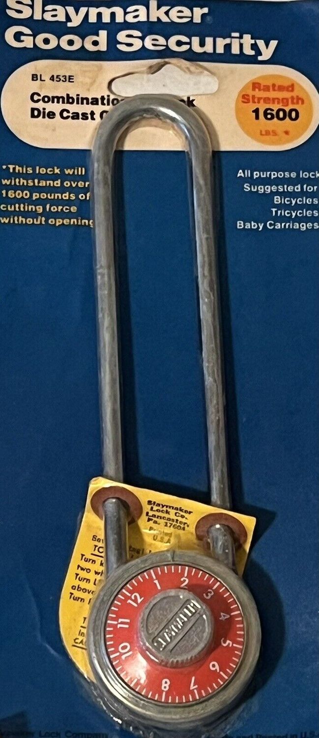 5" STEEL BIKE LOCK