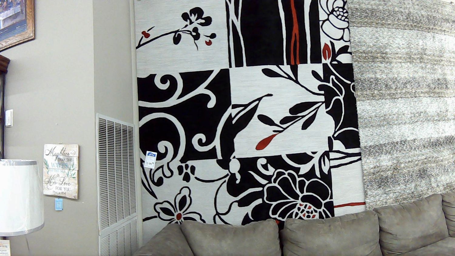 Studio SD20 BLACK RUG 8'X10'