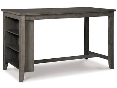 CAITBROOK COUNTER TABLE W/4 CHAIRS