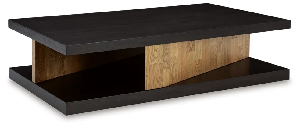 Kocomore Rectangular Cocktail Table & 2 Chair Side End Tables