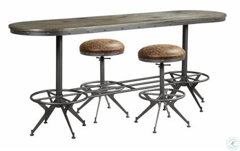 HIDDEN TREASURES TABLE W/4 BARSTOOLS