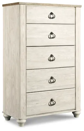 Willowton Five Drawer Chest