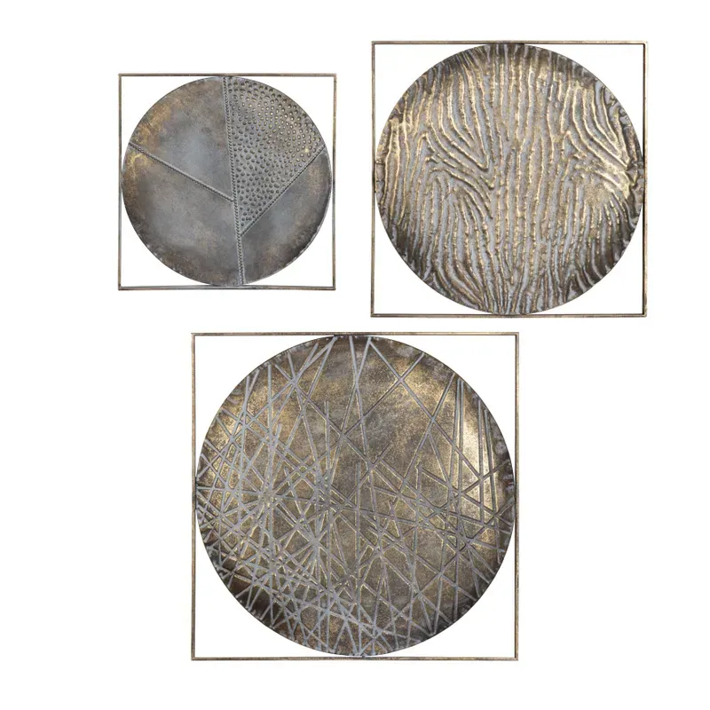 QUEST WALL DECOR S/3