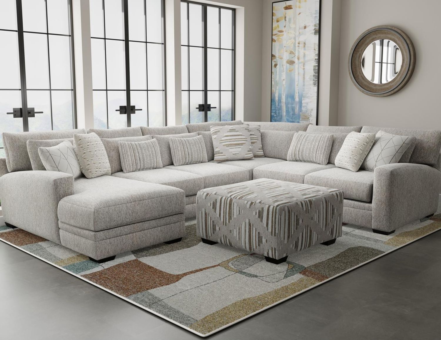 BRIGHTON SECTIONAL W/CHAISE