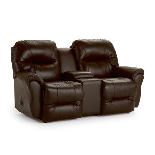 BODIE ROCKING RECLINING LOVESEAT W/ CONSOLE