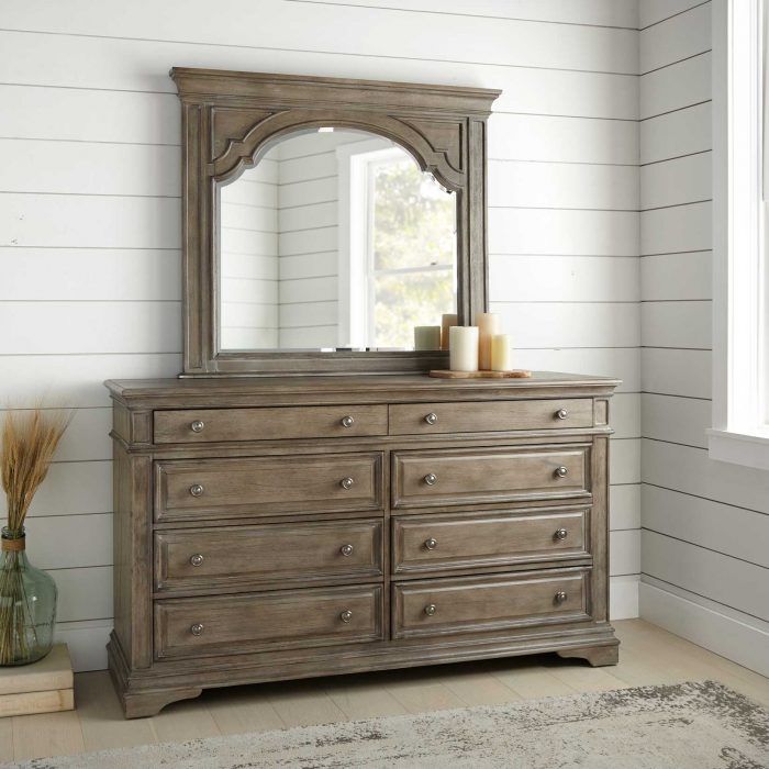 HIGHLAND PARK DRESSER & MIRROR
