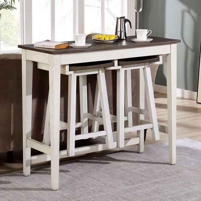 Elinor 3 Piece Bar Table Dining Set