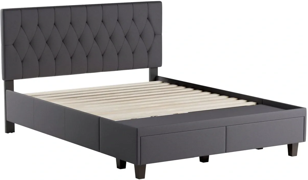 MORRIS QUEEN PLATFORM STORAGE BED