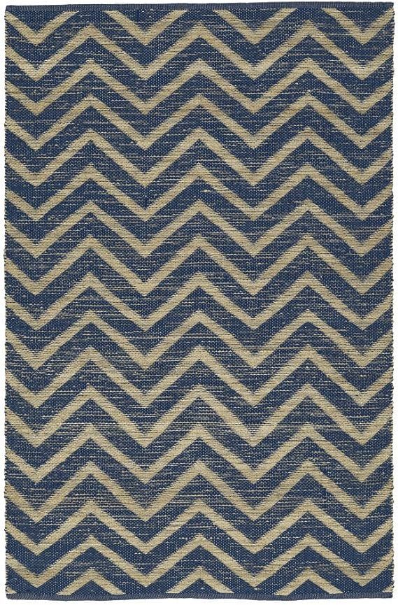 Santiago SG200 Area Rug, 5' by 7'6", Navy