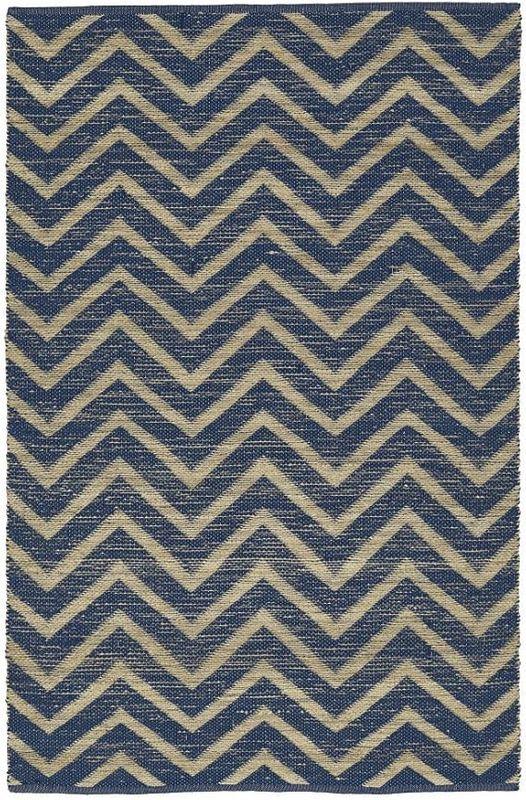 Santiago SG200 Area Rug, 5' by 7'6", Navy