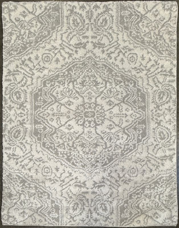 Breman White Gray 5×8
