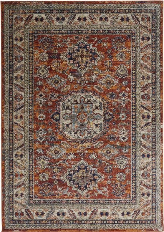 I3136 Bellini Orange/Multi