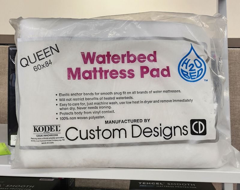 QUEEN WATERBED MATTRESS PAD