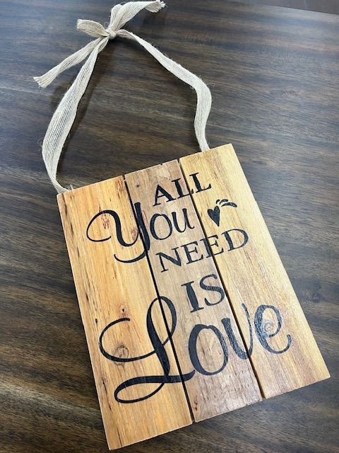 ALL YOU NEED IS LOVE PICTURE FRAME