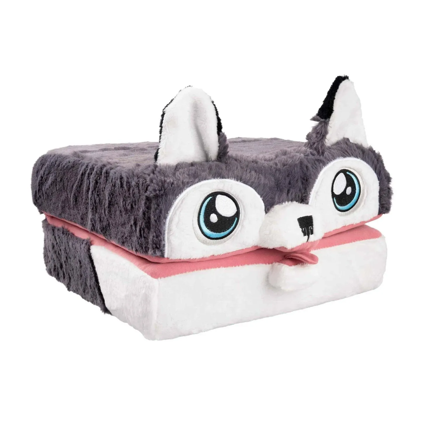 Helpful Husky Pillow