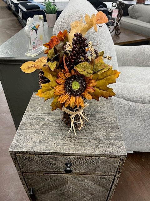 FALL FLOWERS ON STICK