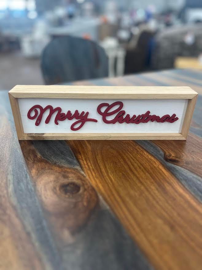 MERRY CHRISTMAS SIGN