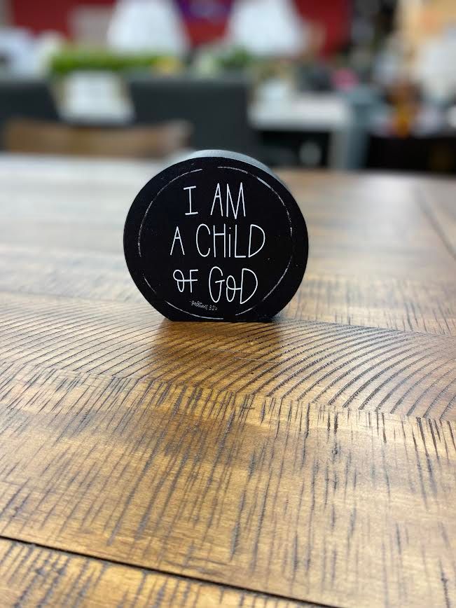Child of God table decor