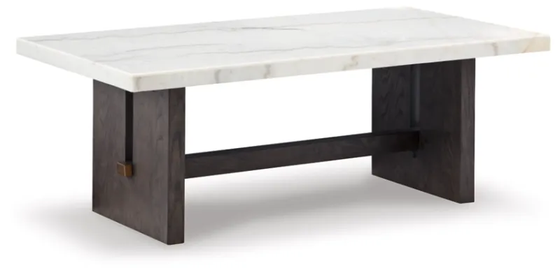 Burkhaus Rectangular Cocktail Table & 2 Rectangular End Tables