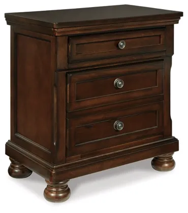 Porter Two Drawer Night Stand