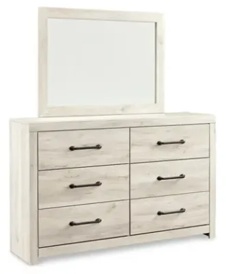 Dresser and mirror
