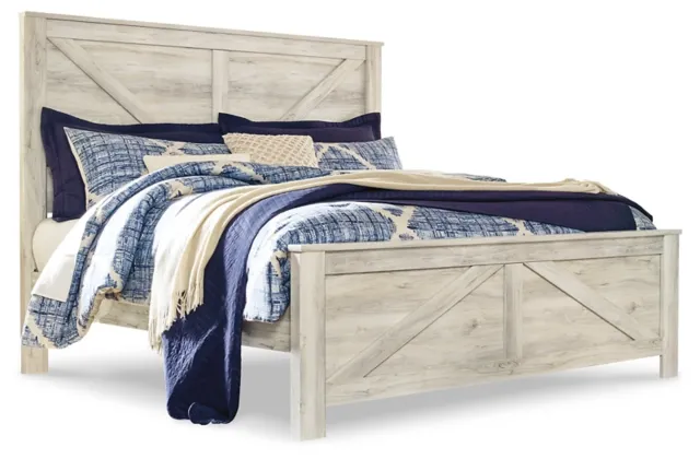 Bellaby King Crossbuck Panel Bed B331-158/156/197