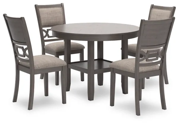 Wrenning Dining Room Table Set (5/CN) D425-225 Wrenning Dining Room Table Set (5/CN) D425-225