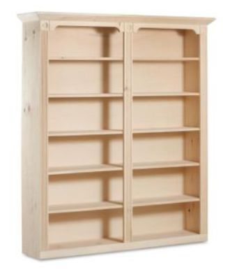 60" COLONIAL BOOKCASE