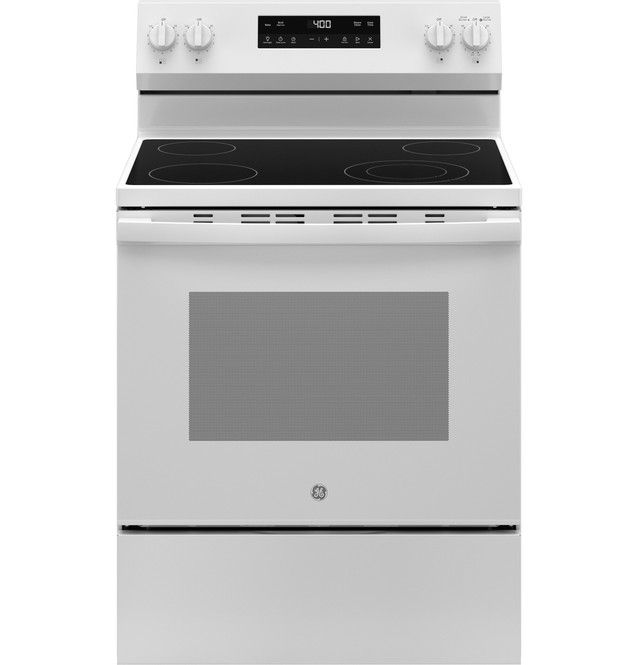 30" Free-Standing Electric Range  GRF400SVWW