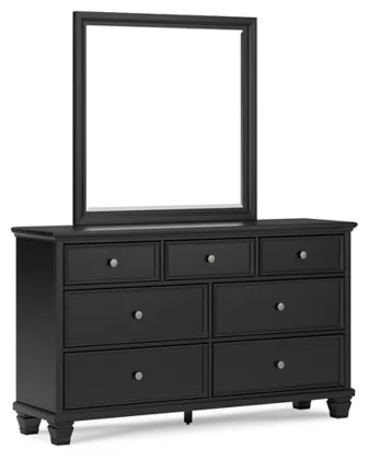 Lanolee Dresser and Mirror B687-31/36