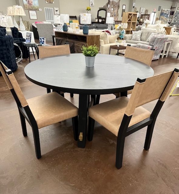 Aubrey 54″ Round Dining Table ABR5454KT/KSX4