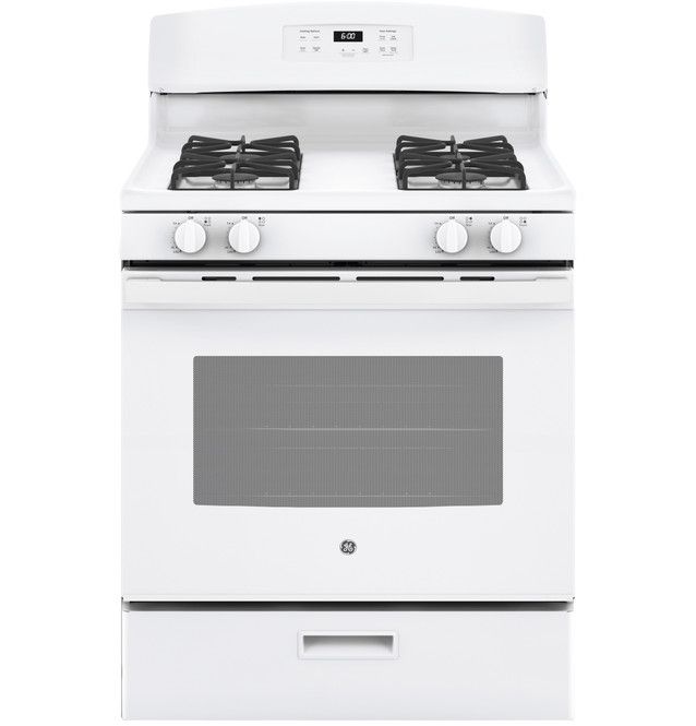 30" WHITE GAS RANGE